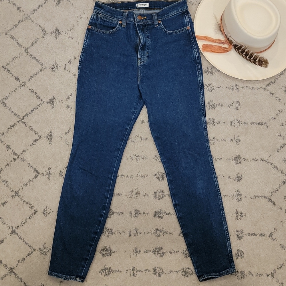 Wrangler high rise skinny